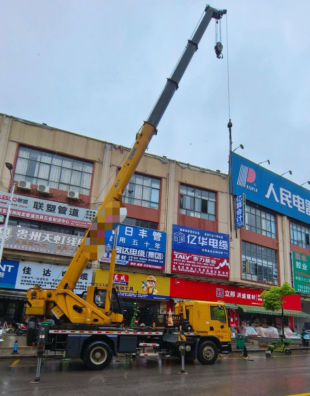 高陵区吊车吊机租赁桥梁吊装